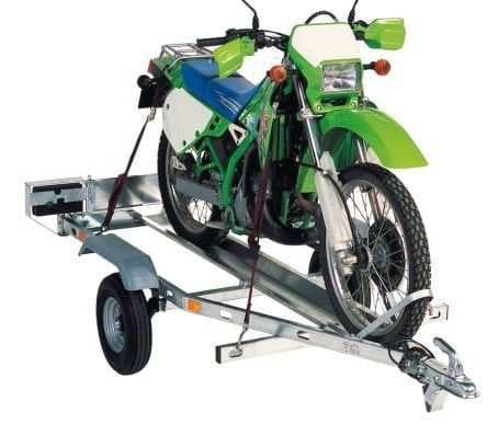 Remorque utilitaire double essieu bâchée - Modèle Carrier  2