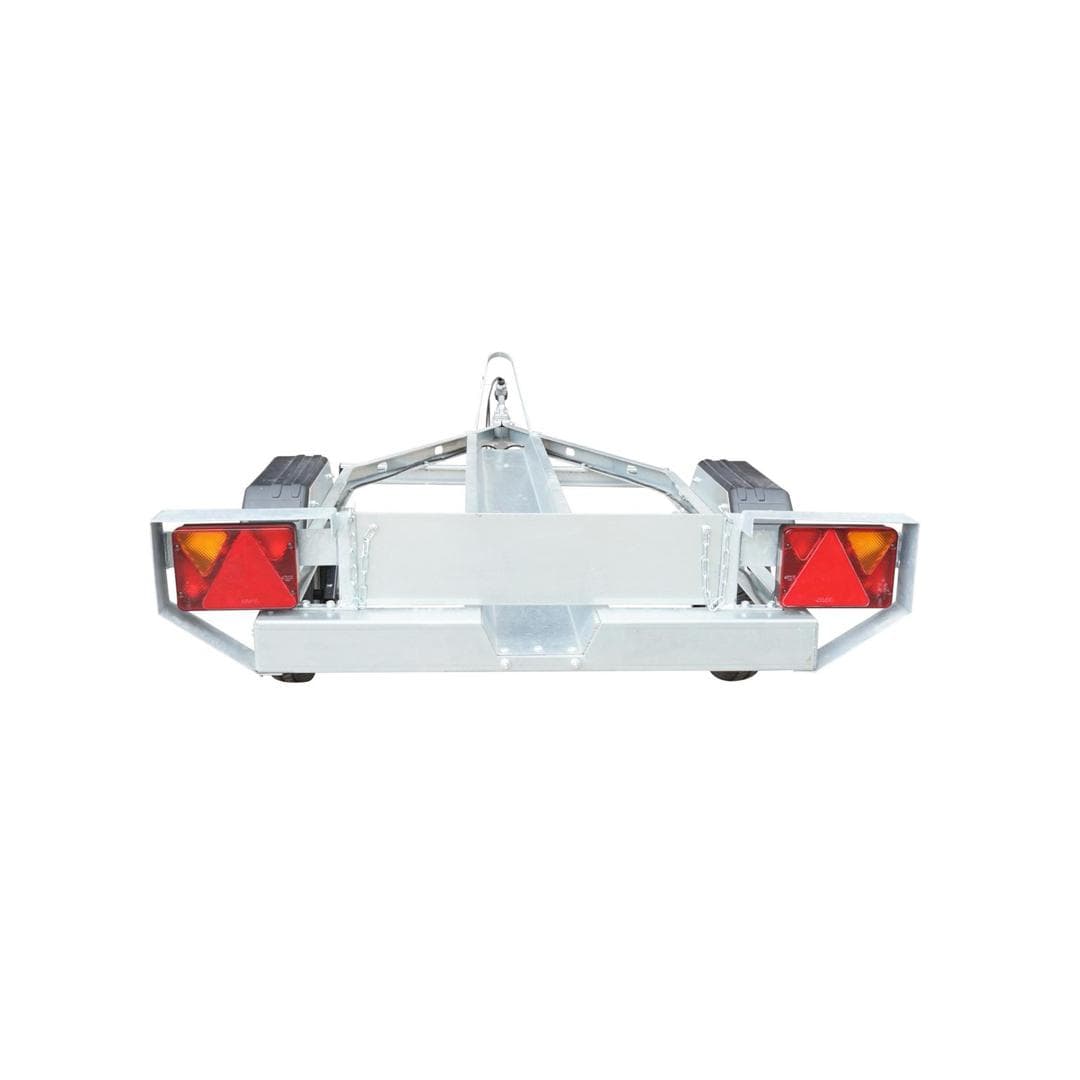 Remorque utilitaire double essieu bâchée - Modèle Carrier  4