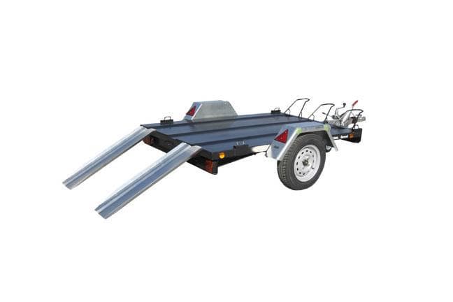 Remorque plateau ridelles aluminium - Modèle Swift J 3